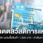 อัปเดตสวัสดิการแห่งรัฐ-สค.2569-วงเงินซื้อสินค้า-1,000-บาท-–