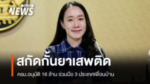 ครม.อนุมัติ-16-ล้าน-ร่วมมือ-3-ประเทศเพื่อนบ้าน-สกัดกั้นยาเสพ