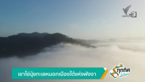 เขาไข่นุ้ยทะเลหมอกเมืองใต้แห่งพังงา-ข่าวใต้แลได้ที่เรา-#tha