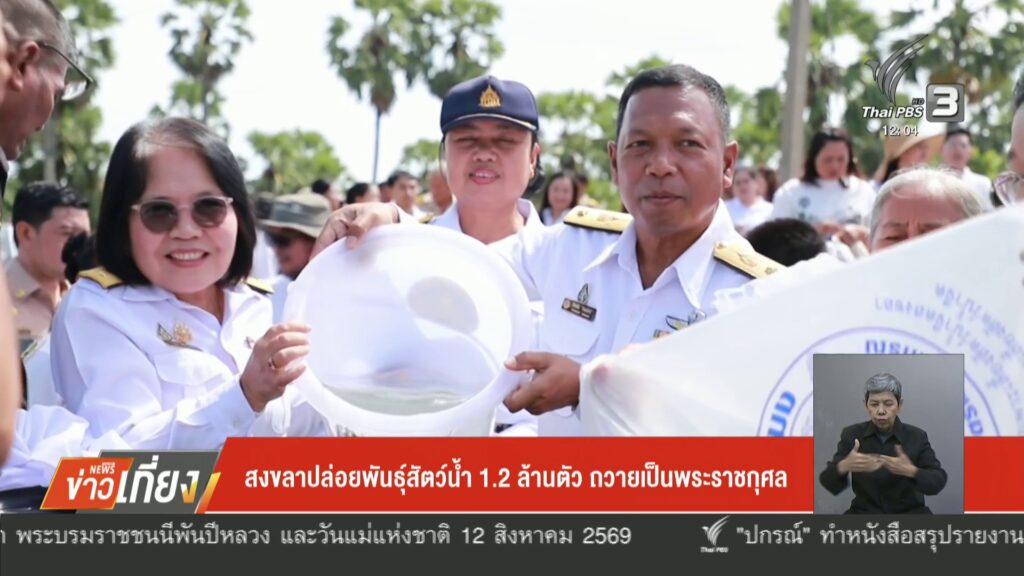 สงขลา-ปล่อยพันธ์ุสัตว์น้ำ-1.2-ล้านตัว-ถวายเป็นพระราชกุศล-ข่