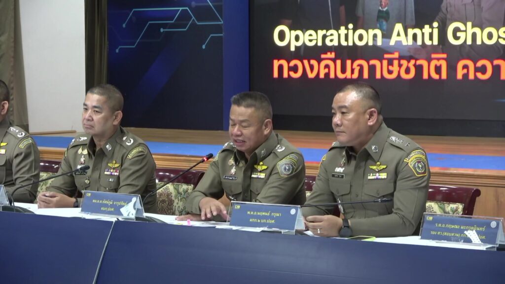 ตำรวจสอบสวนกลาง-โดยกองบังคับการปราบปรามการกระทำความผิด