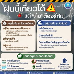️-ฝนนี้เที่ยวได้-แล้วถ้าต้องเจอ-ภัย-จะรับมือทันไหม?-ฝน