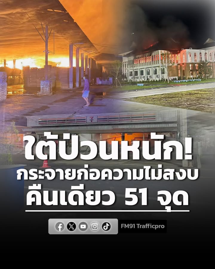 ป่วนหนัก-โจรใต้กระจายก่อความไม่สงบ-“คืนเดียว”-51-จุด-นราธิว-|-2026-08-23-00:03:00