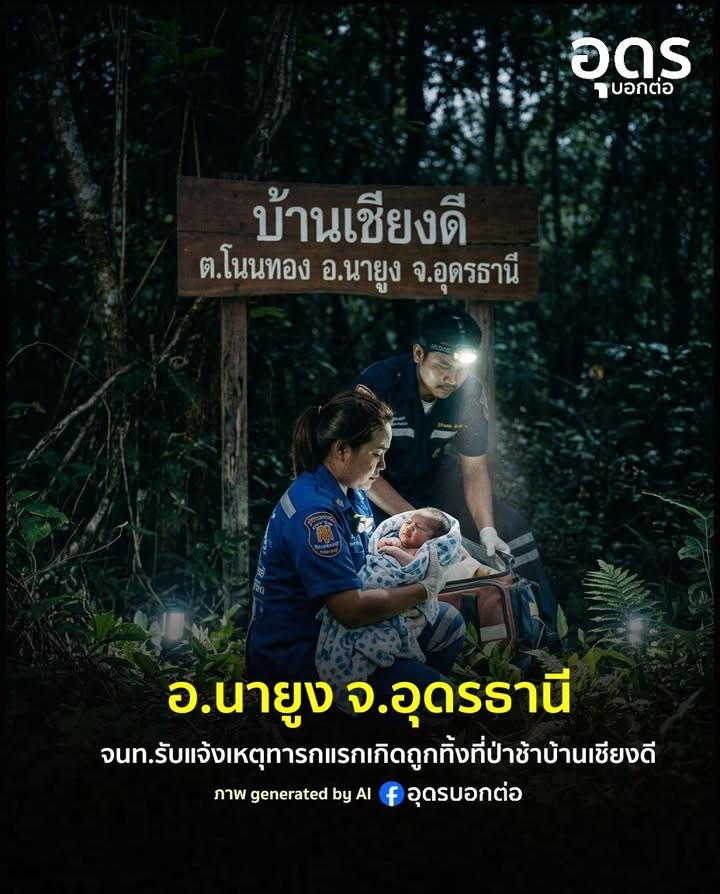 -อนายูง-จอุดรธานี-เจ้าหน้าที่-รับแจ้งเหตุพบเด็กทารกแรกเกิดเพศหญิ