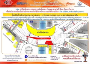 -ประชาสัมพันธ์-แจ้งปิดเบี่ยงจราจรบนถนนราชดำเนินกลาง-บริเ-|-2026-08-29-09:49:00