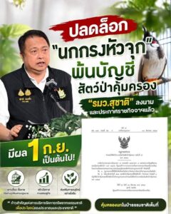 มีผลวันแรก--ปลดล็อค-“นกกรงหัวจุก”จากบัญชีสัตว์ป่าคุ้มครอง