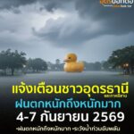 -️แจ้งเตือน-ฝนตกหนักถึงหนักมากบริเวณภาคตะวันออกเฉียงเหนือต
