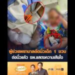 ผู้ช่วยพยาบาลตัดนิ้วเด็ก 1 ขวบ ต่อนิ้วแล้ว โรงพยาบาลแสดงความเสียใจ อัพเดทข่าว