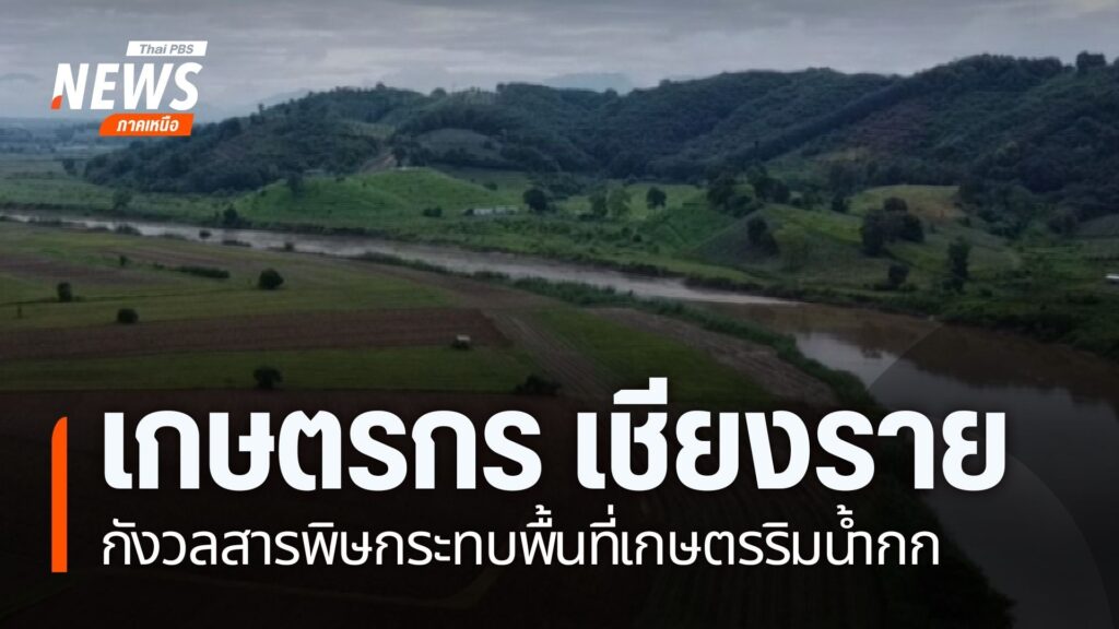 ไทยพีบีเอส-ศูนย์ข่าวภาคเหนือ-ยังติดตามปัญหาสารพิษในลุ่มน้ำกก