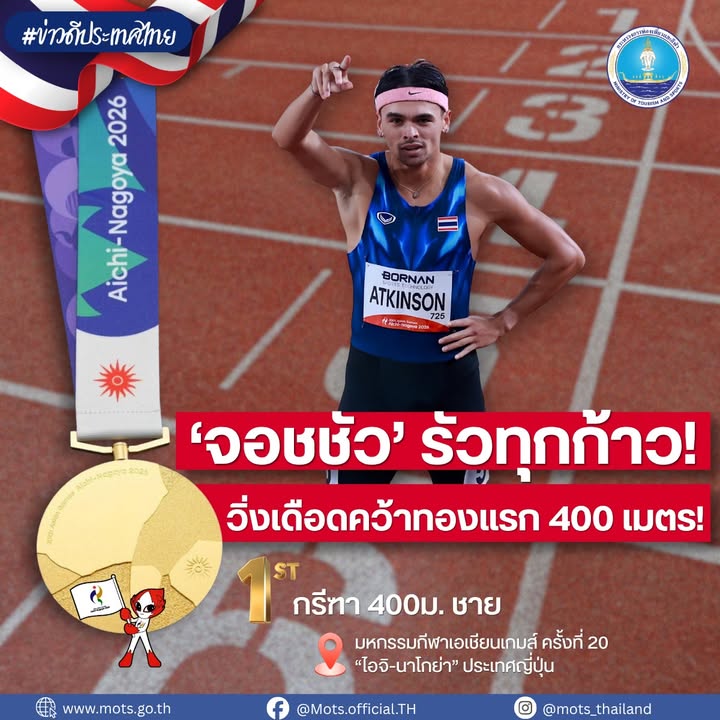 ð»️️-‘จอชชัว’-รัวทุกก้าว-วิ่งเดือดคว้าทองแรก-400-เมตร