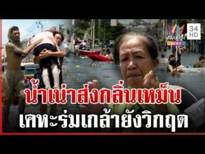ด่วน ด่าเดือดรัฐหายเงียบ เคหะร่มเกล้าน้ำเน่าเหม็น ชาวบ้านรอความช่วยเหลือ 29/09/69