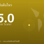 แผ่นดินไหวขนาด 5.0 ริกเตอร์ ที่ FIJI REGION