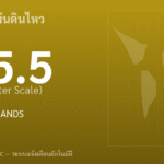 แผ่นดินไหวขนาด 5.5 ริกเตอร์ ที่ SOLOMON ISLANDS
