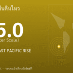 แผ่นดินไหวขนาด 5.0 ริกเตอร์ ที่ SOUTHERN EAST PACIFIC RISE