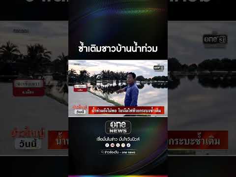 ซ้ำเติมชาวบ้านน้ำท่วม | สำนักข่าววันนิวส์