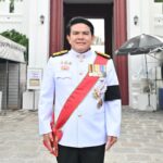 รมว.สุรศักดิ์-เข้าเฝ้าทูลละอองธุลีพระบาท-ในพระราชพิธีทรงบำ