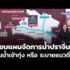 เทียบแผนจัดการน้ำปราจีนบุรี “ผันน้ำเข้าทุ่ง หรือ ระบายแนวดิ่ง”  5 ต.ค. 69