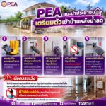 -pea-แนะนำประชาชนเตรียมตัวเข้าบ้านหลังน้ำลด-การไฟฟ้าส่วนภู-|-2026-10-11-04:13:00