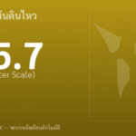 แผ่นดินไหวขนาด 5.7 ริกเตอร์ ที่ VANUATU